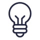 light bulb flashing
