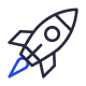 rocket blasting off